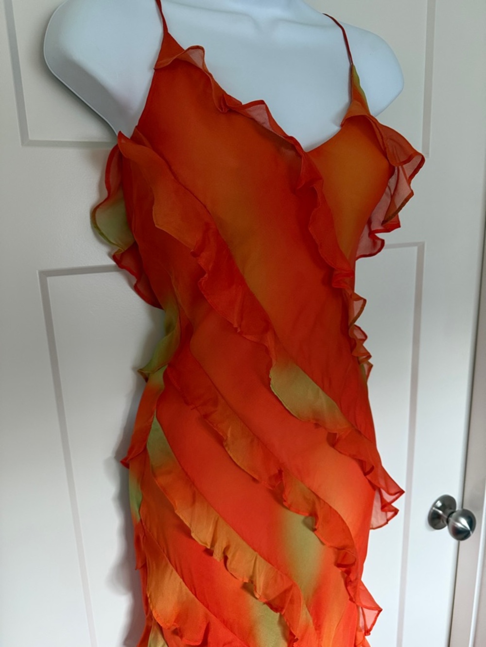 Rat & Boa | Rio Ruffle Maxi Dress size XS - Picture 9 of 9